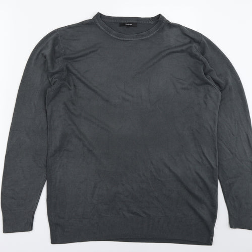 George  Mens Grey   Pullover Jumper Size L