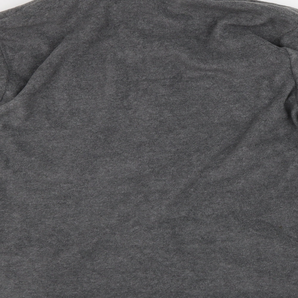 George Mens Grey   Full Zip Hoodie Size 2XL