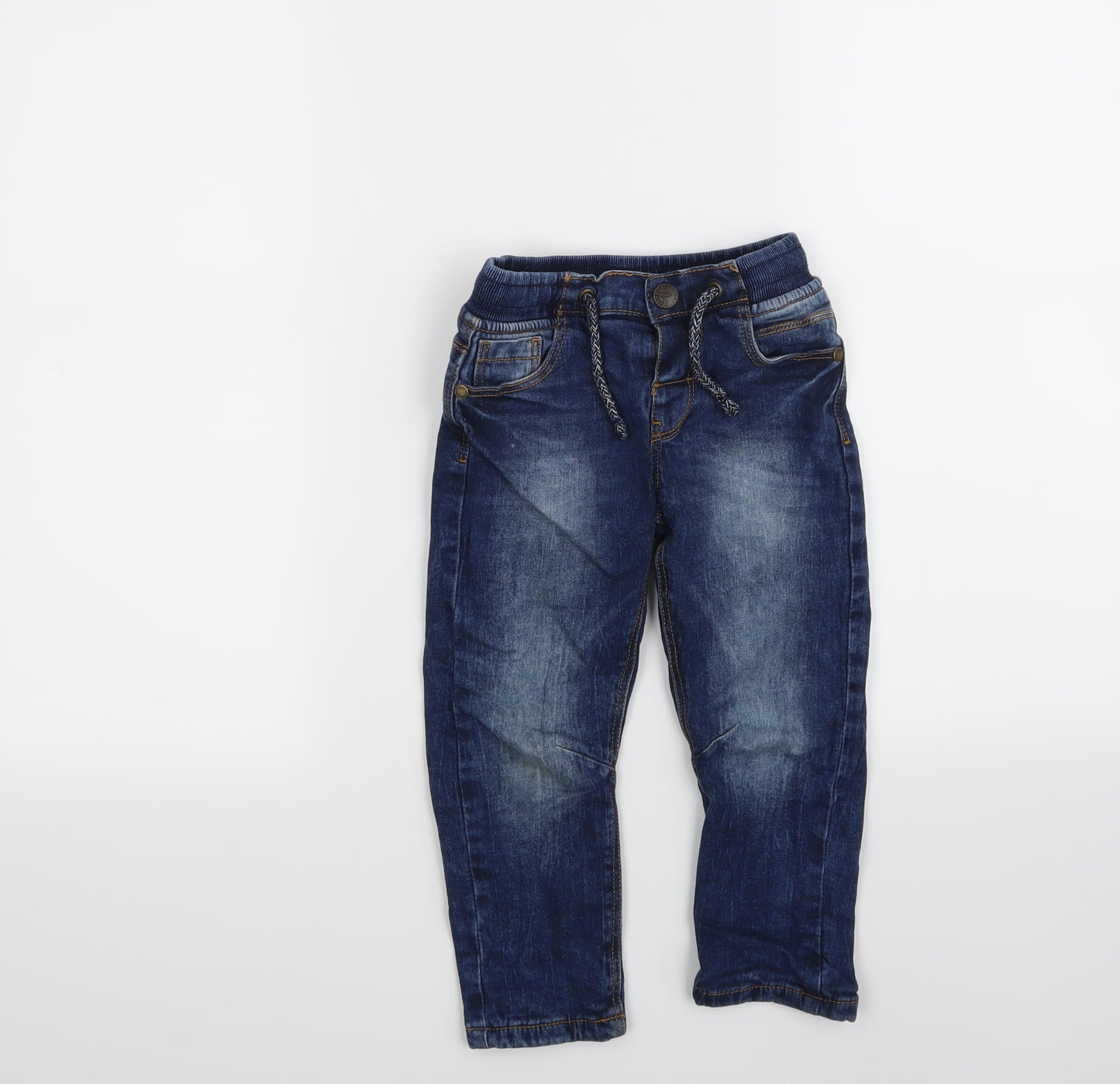 M&S Boys Blue   Bootcut Jeans Size 3-4 Years