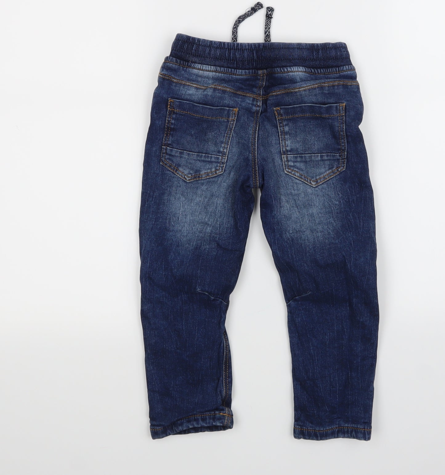 M&S Boys Blue   Bootcut Jeans Size 3-4 Years