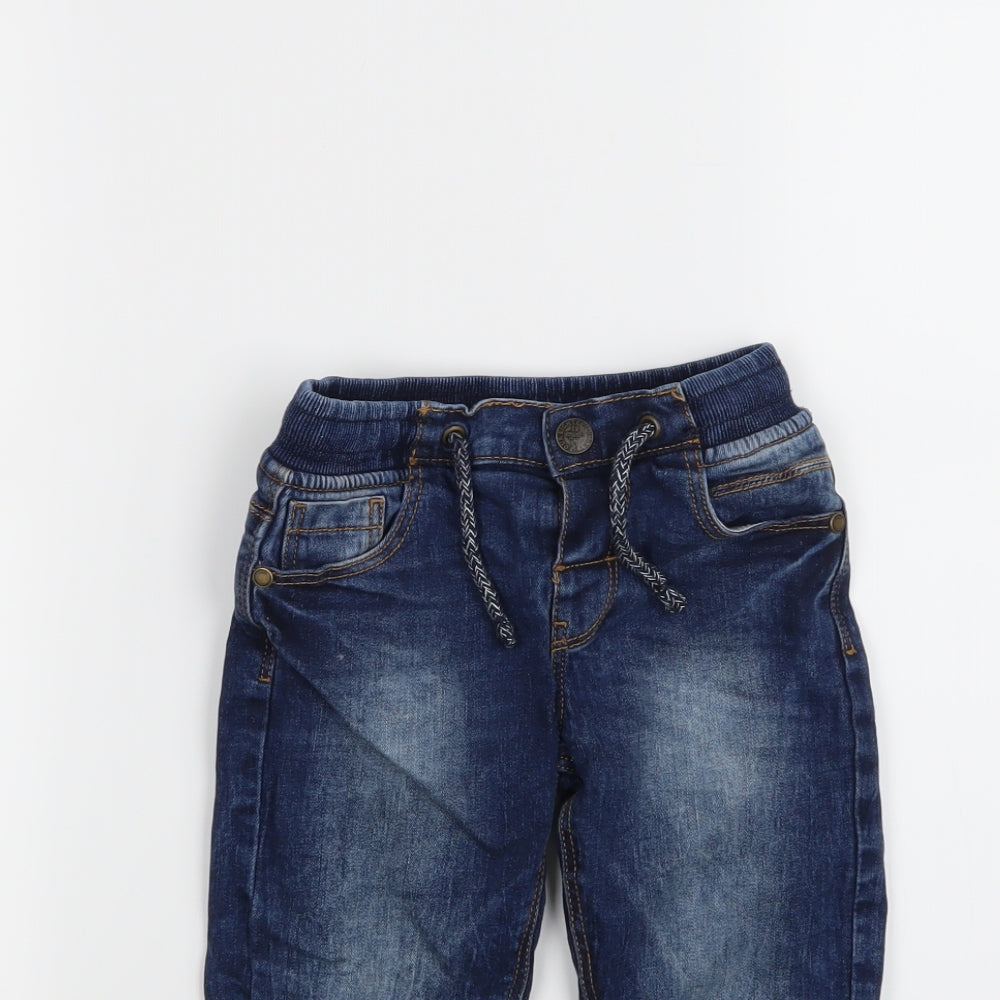 M&S Boys Blue   Bootcut Jeans Size 3-4 Years