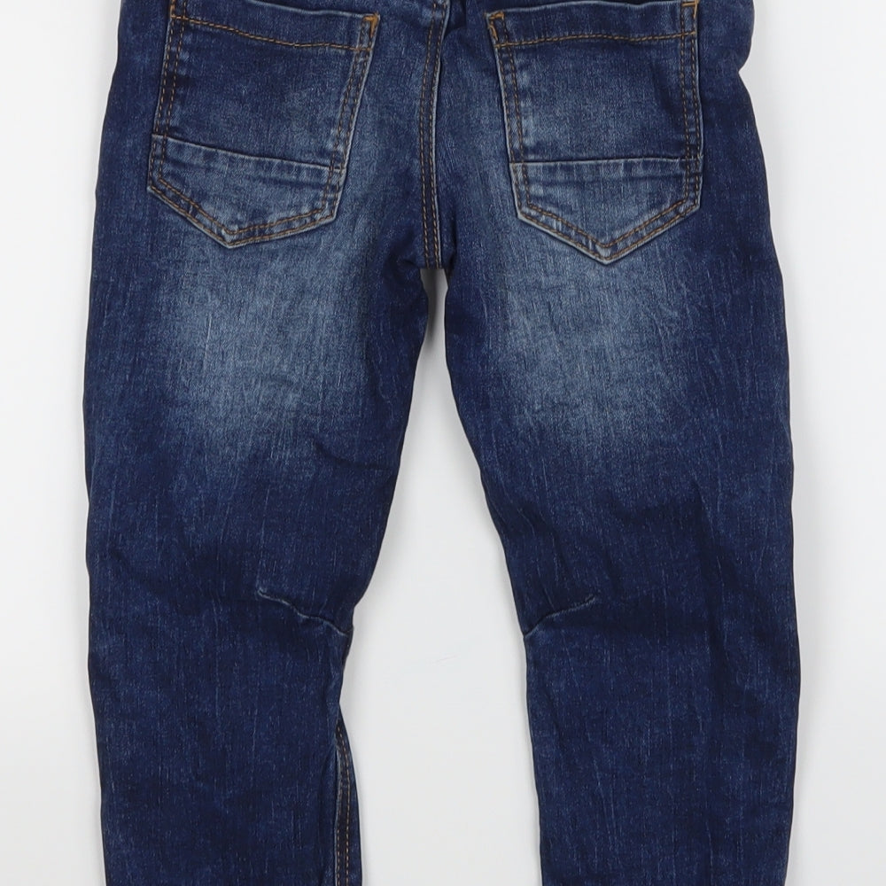 M&S Boys Blue   Bootcut Jeans Size 3-4 Years