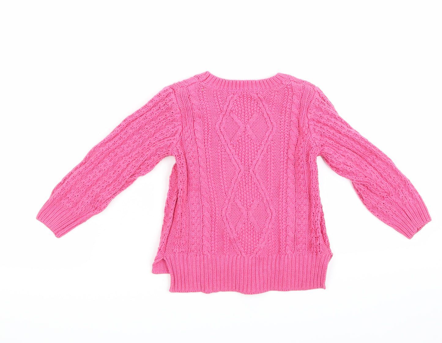 Nutmeg Girls Pink   Pullover Sweatshirt Size 2-3 Years