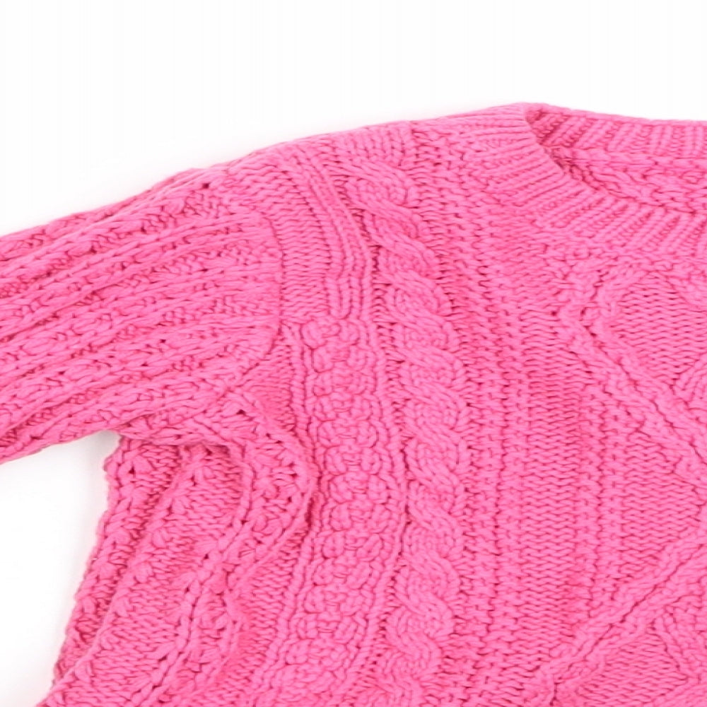 Nutmeg Girls Pink   Pullover Sweatshirt Size 2-3 Years