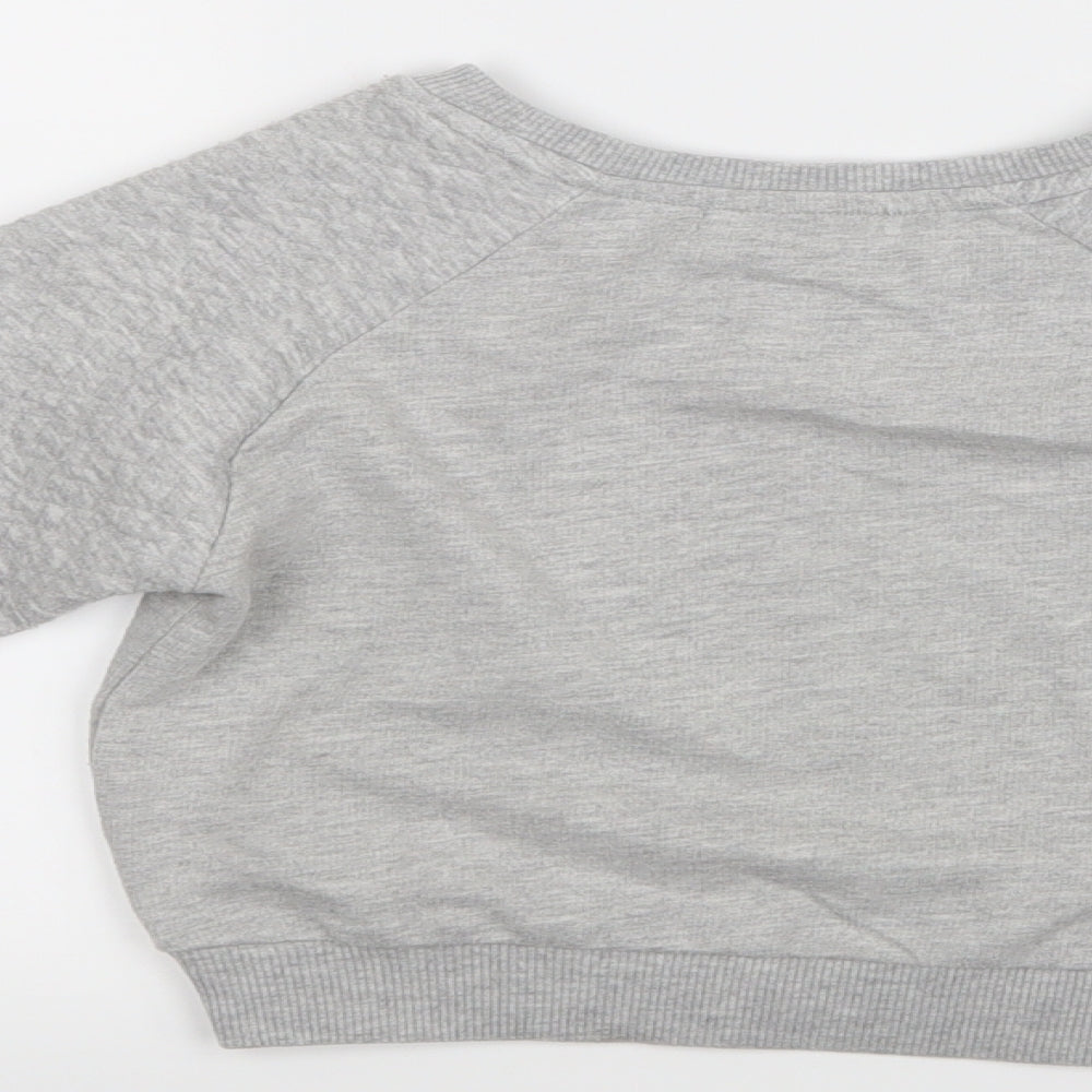 Primark Girls Grey   Pullover Jumper Size 4-5 Years