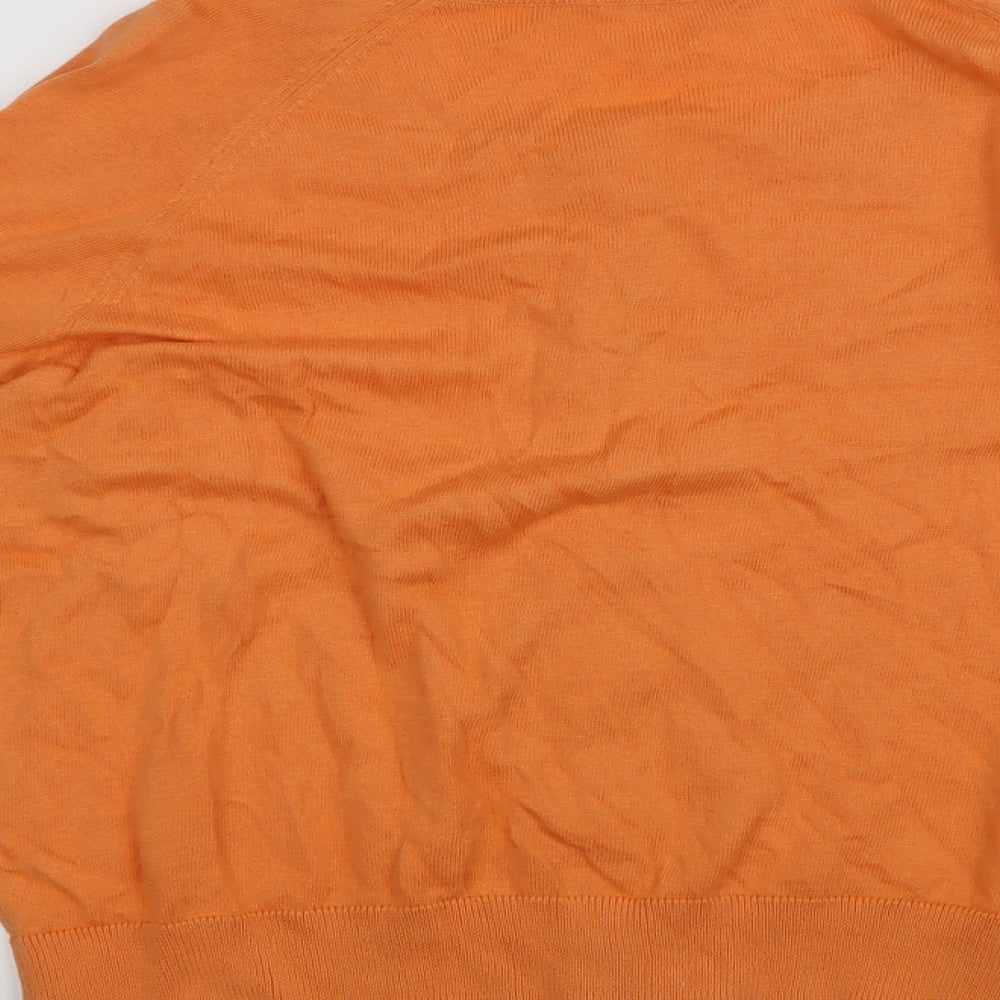 TU  Womens Orange   Cardigan Jumper Size 16