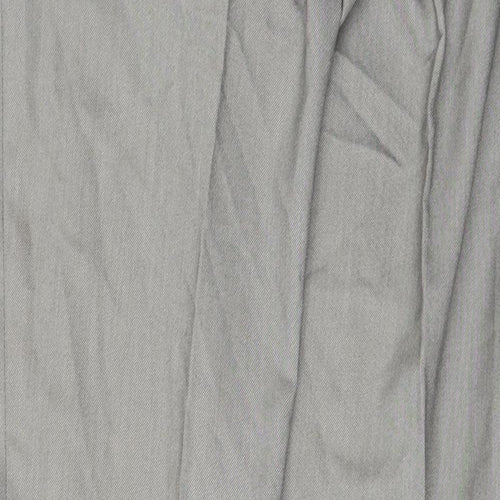 Papaya Womens Grey   Trousers  Size 14 L29 in