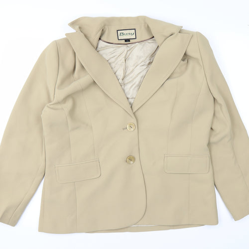 busy Womens Yellow   Jacket  Size 16