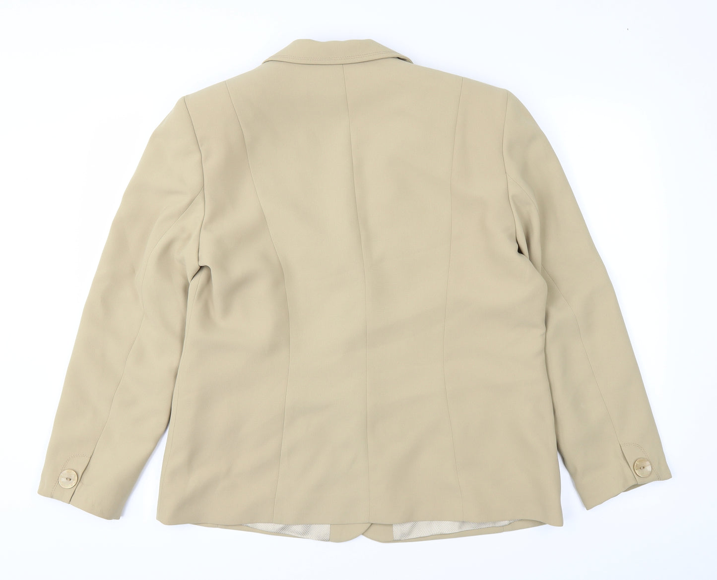 busy Womens Yellow   Jacket  Size 16