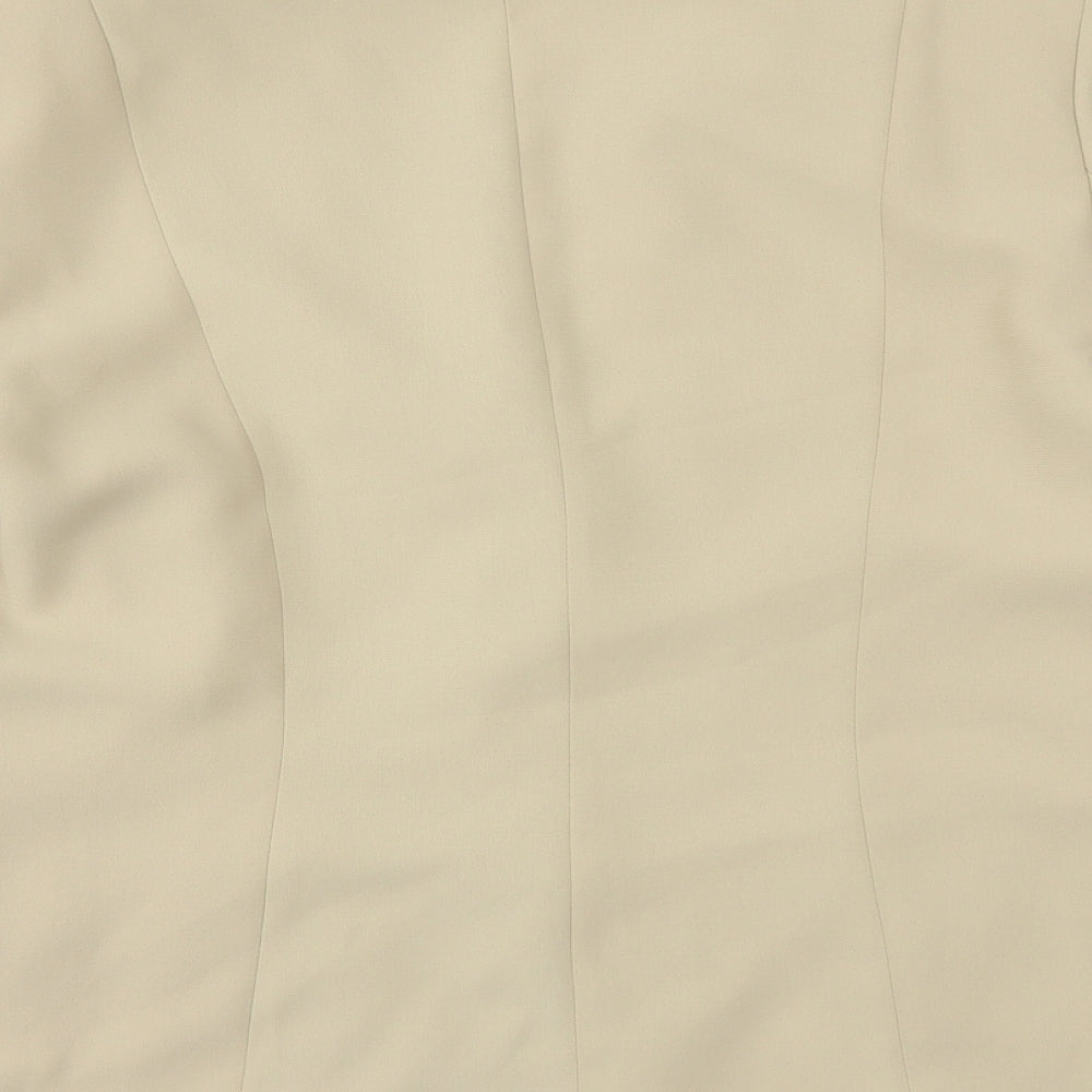 busy Womens Yellow   Jacket  Size 16