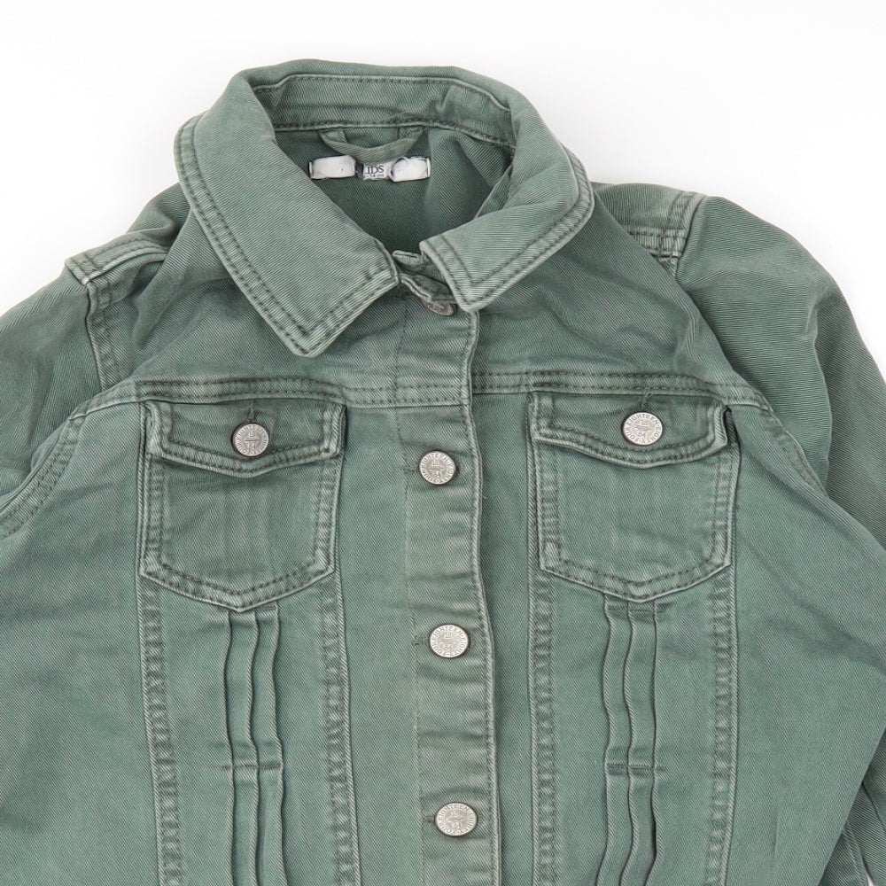 Marks and Spencer Girls Green   Jacket  Size 13-14 Years