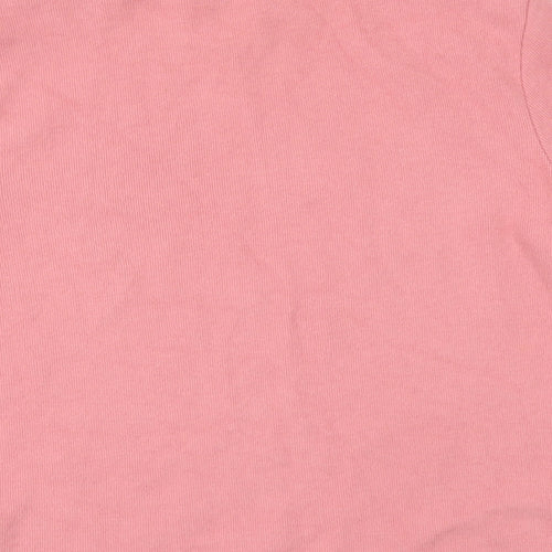 Zara Womens Pink   Basic Polo Size M