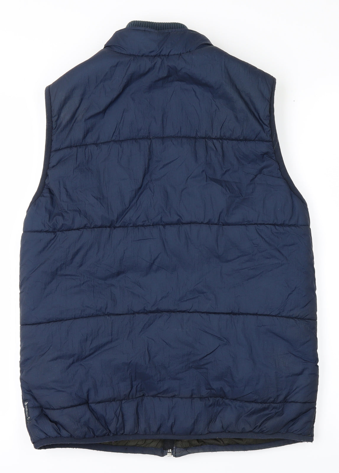 Armani Jeans Mens Blue   Puffer Jacket Waistcoat Size M
