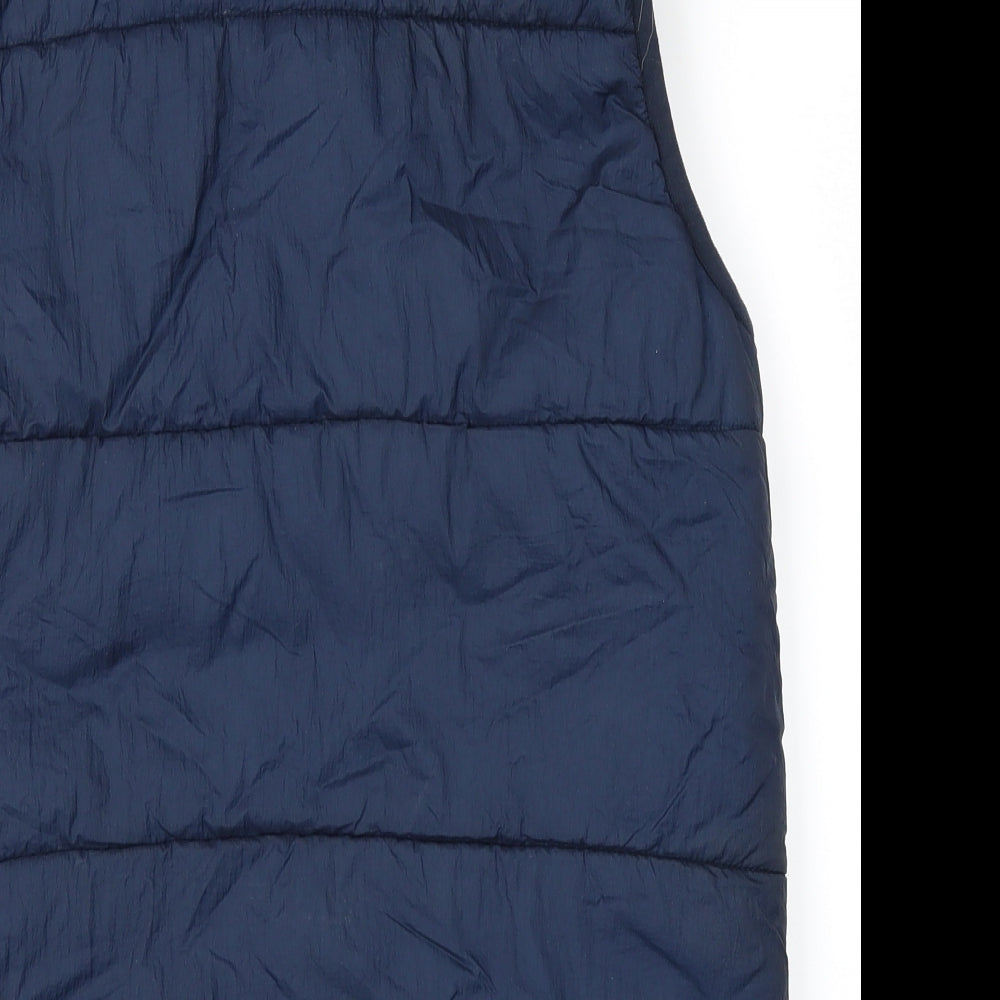Armani Jeans Mens Blue   Puffer Jacket Waistcoat Size M