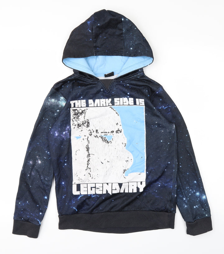 Starwars Boys Blue   Pullover Hoodie Size 12-13 Years