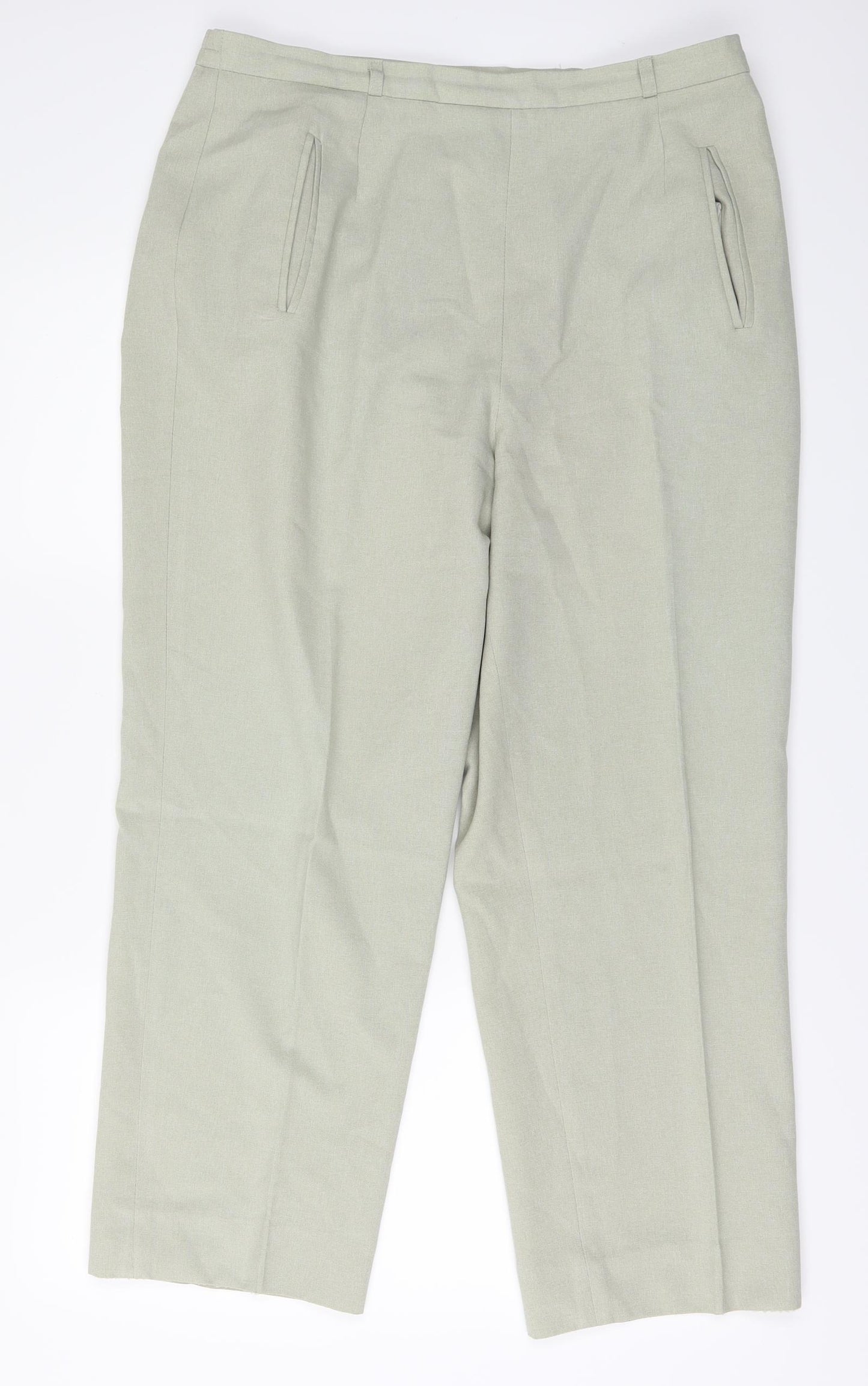Berkertex Womens Green   Trousers  Size 16 L27 in