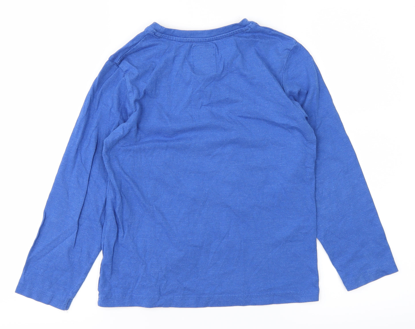 TU Boys Blue   Basic T-Shirt Size 7 Years