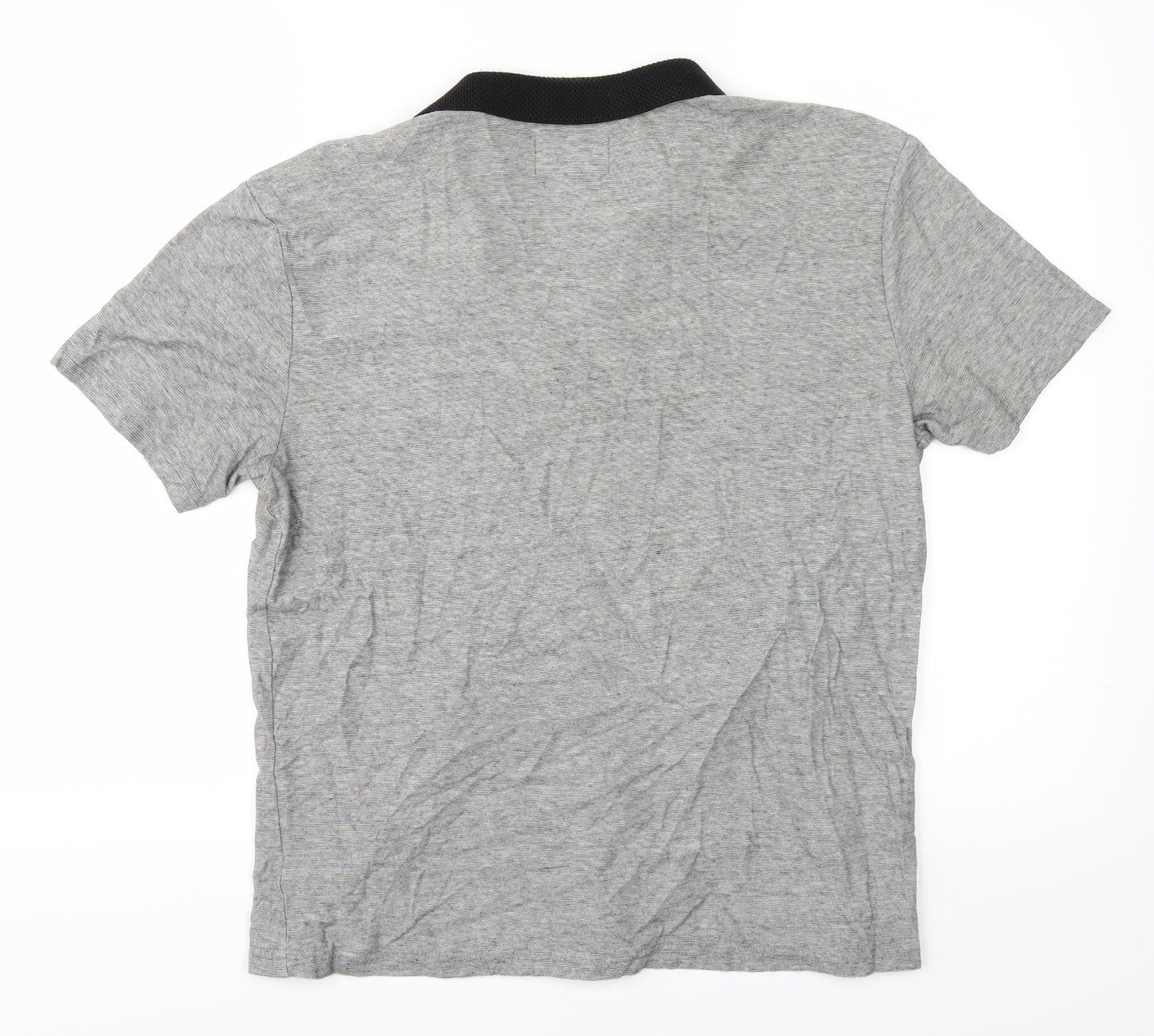 TU Boys Grey   Basic Polo Size S