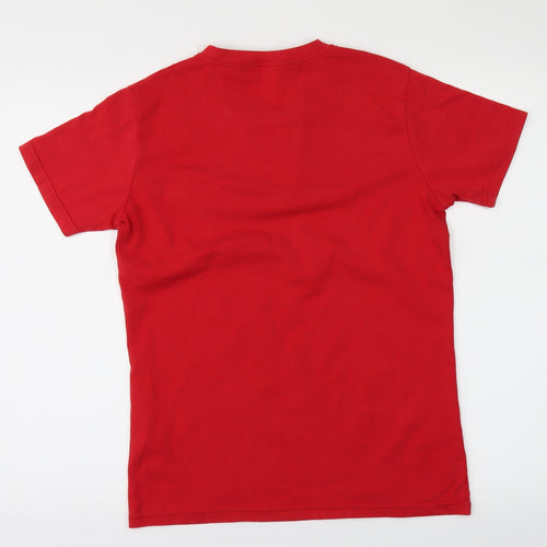 Andrid Boys Red   Basic T-Shirt Size M