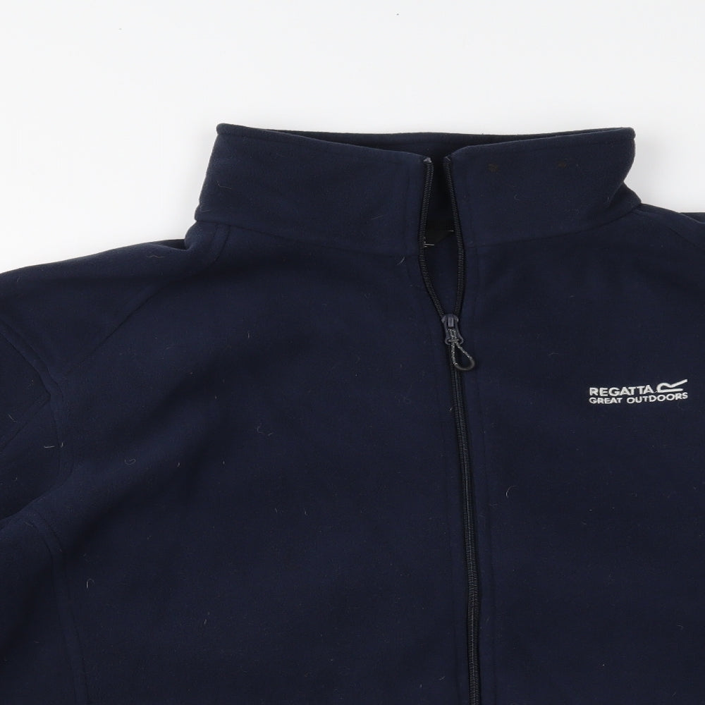 Regatta Mens Blue   Full Zip Sweatshirt Size 2XL