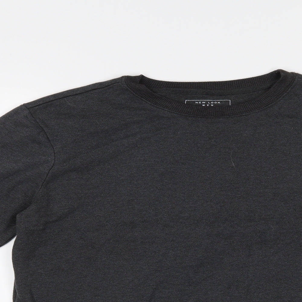 New Look Mens Grey   Pullover Jumper Size M