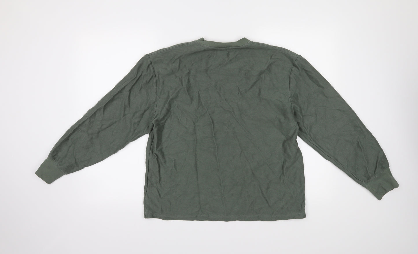 Topman Mens Green   Pullover Jumper Size S