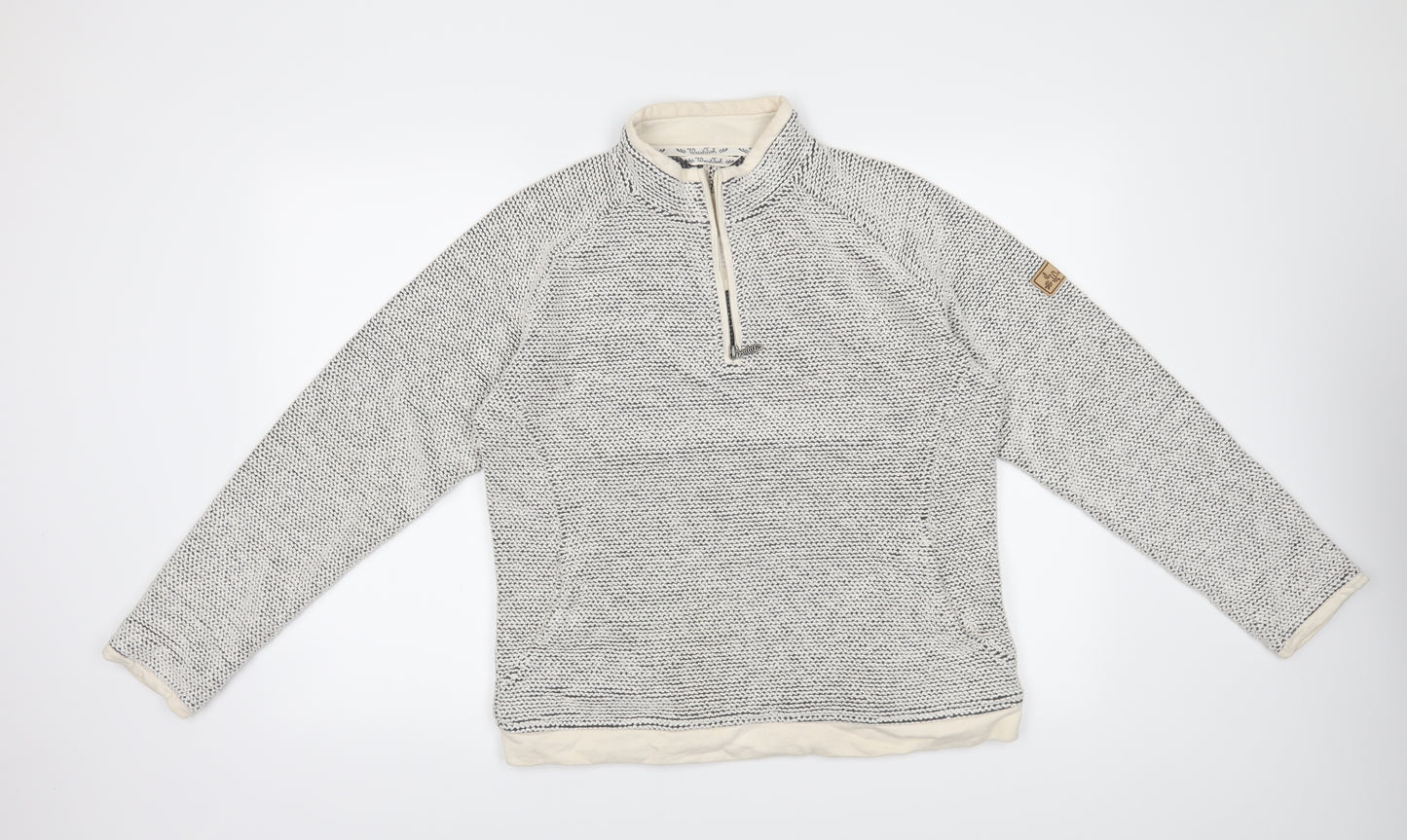 weindeuch Womens White   Pullover Jumper Size XL