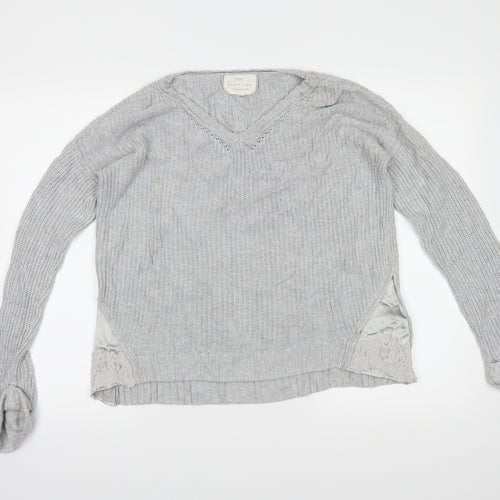 NEXT Womens Grey   Pullover Jumper Size S