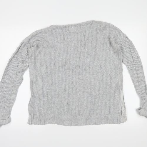 NEXT Womens Grey   Pullover Jumper Size S