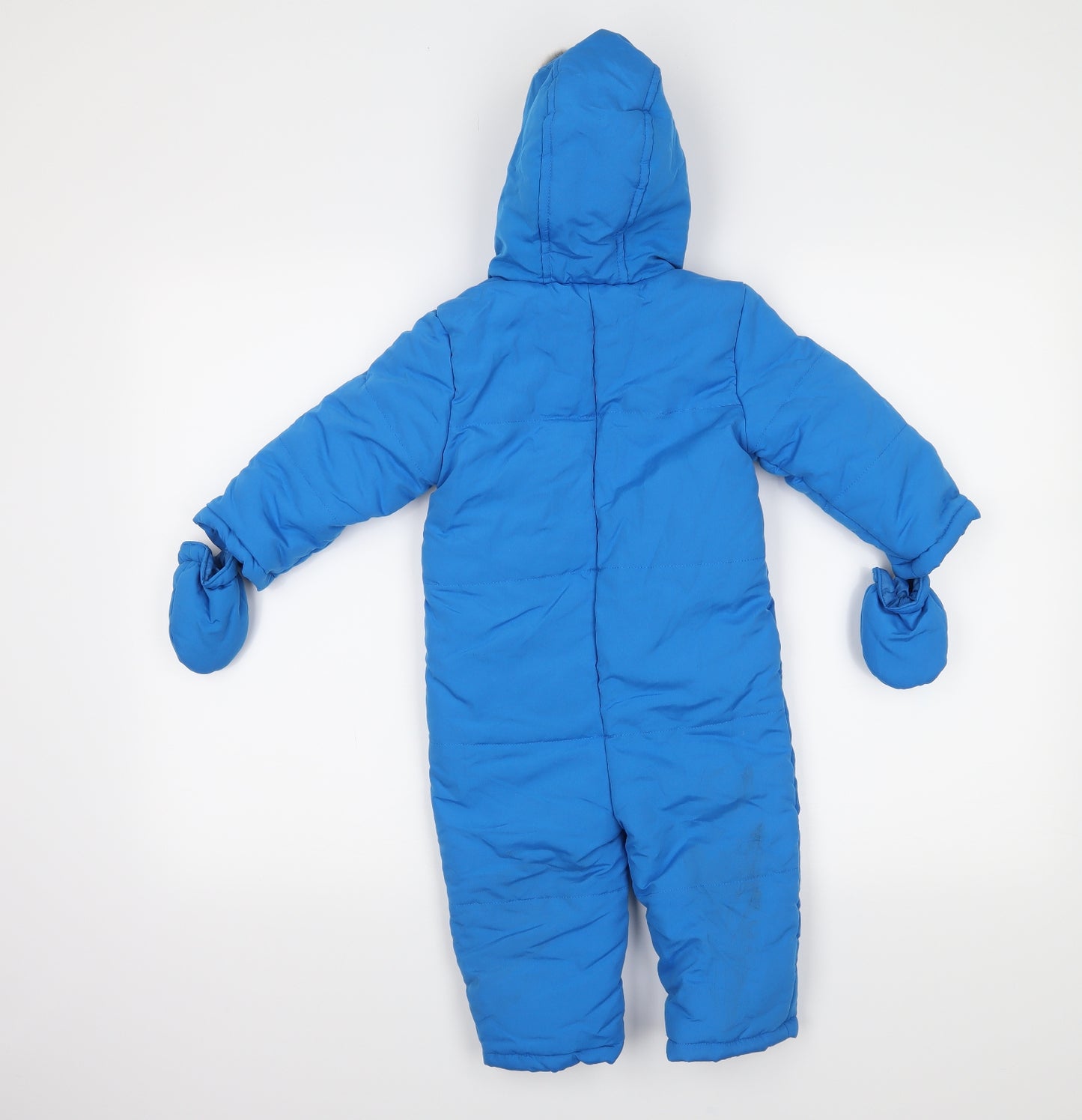 BHS Boys Blue   Babygrow One-Piece Size 12-18 Months