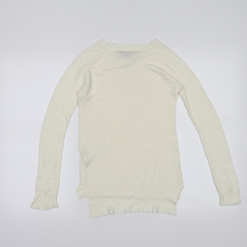 Atmosphere Womens White   Pullover Jumper Size 6