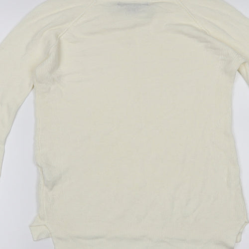 Atmosphere Womens White   Pullover Jumper Size 6
