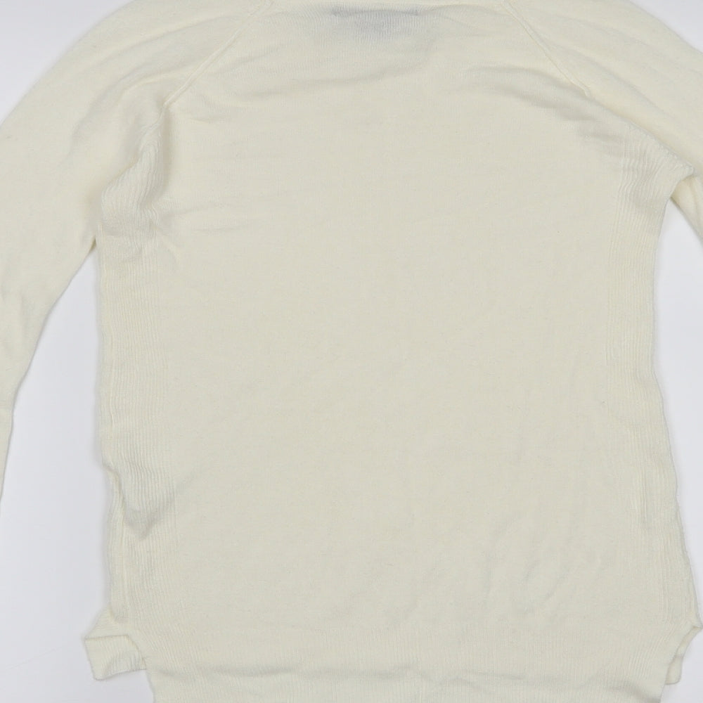 Atmosphere Womens White   Pullover Jumper Size 6