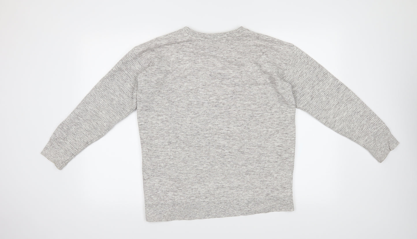 New Look Womens Grey   Pullover Jumper Size 8
