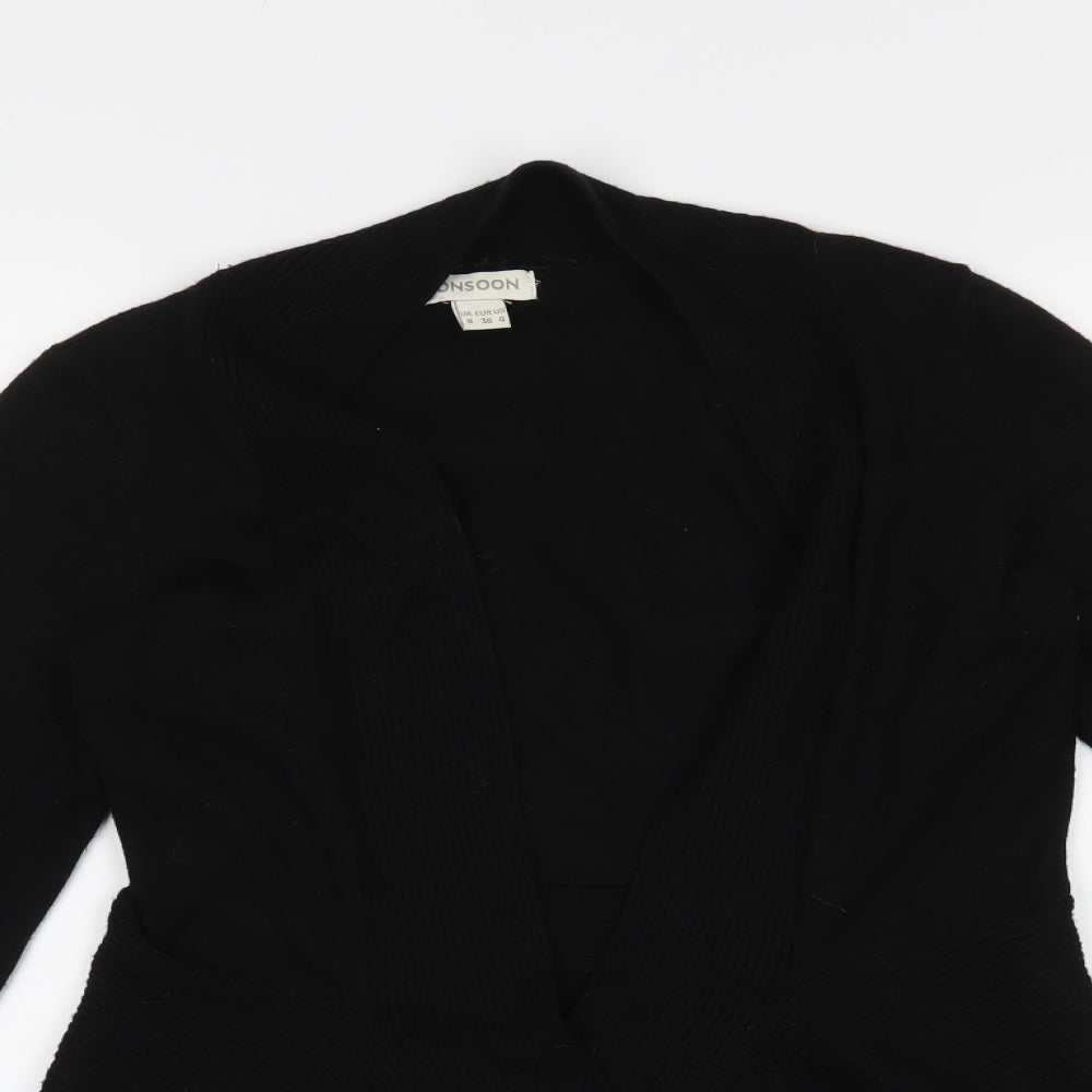 Monsoon  Womens Black   Cardigan Jumper Size 8
