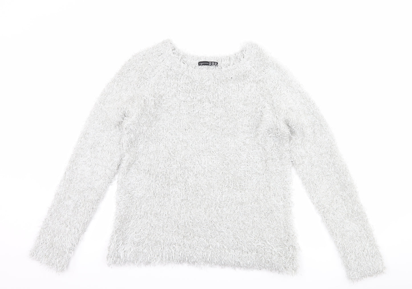 Atmosphere Womens Grey   Pullover Jumper Size 12
