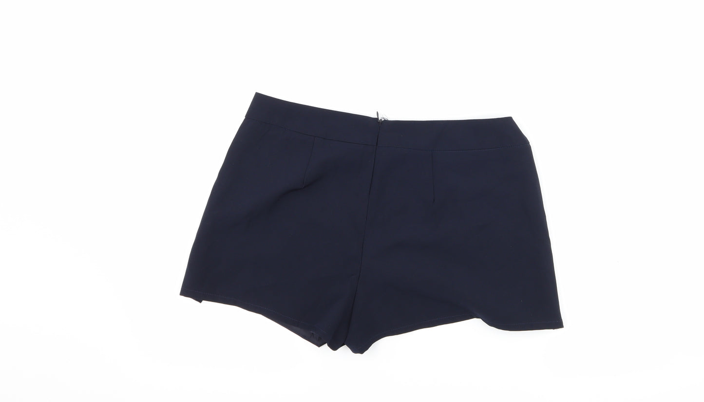 FOREVER 21 Womens Blue   Mini Skort Size M