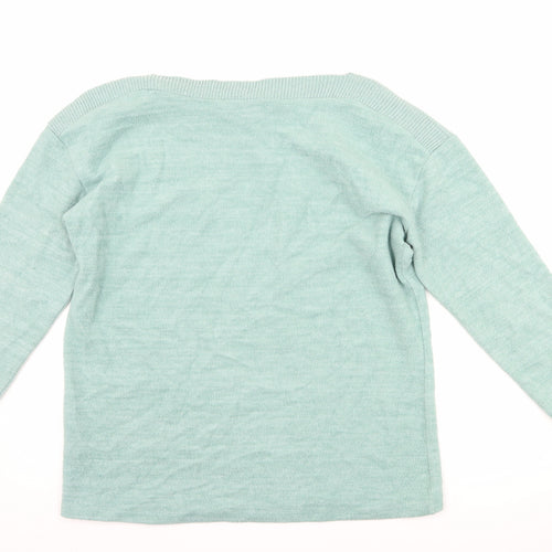 Papaya Womens Blue   Pullover Jumper Size M