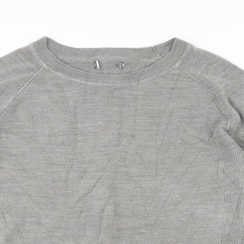 Primark Womens Grey   Pullover Jumper Size S