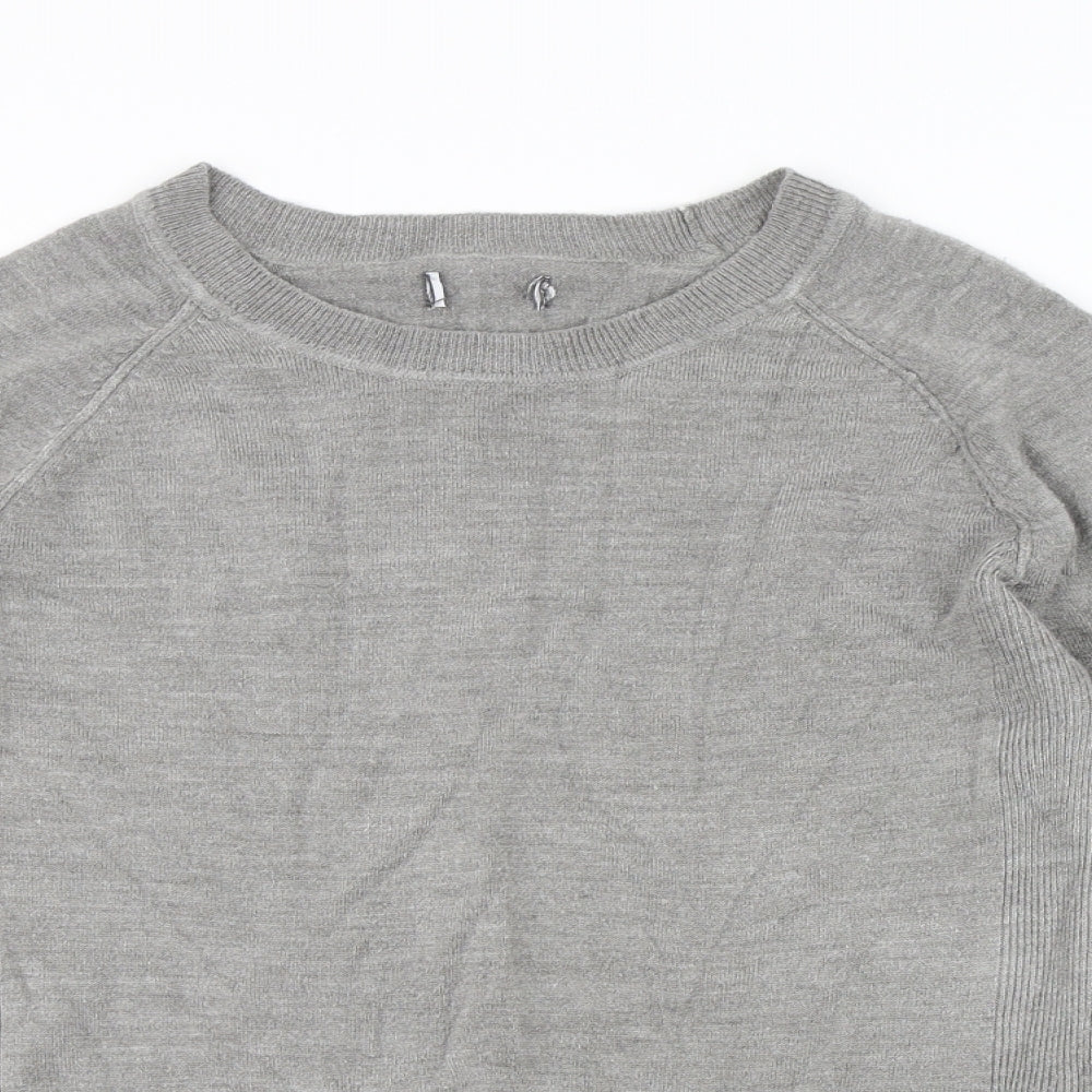 Primark Womens Grey   Pullover Jumper Size S