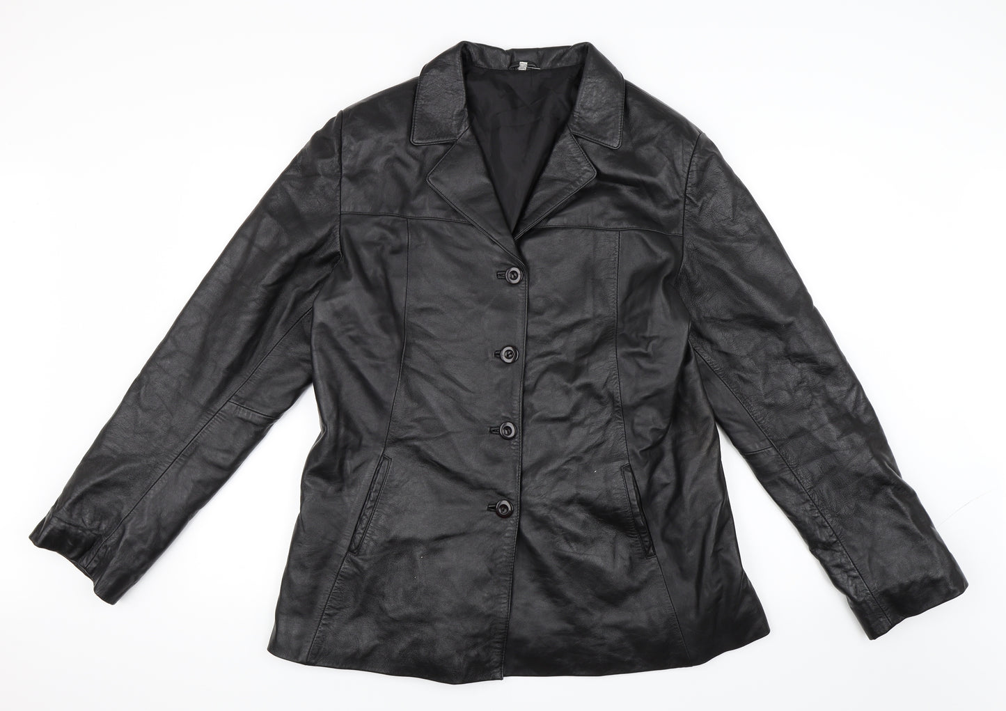 Preworn Womens Black   Jacket Blazer Size L
