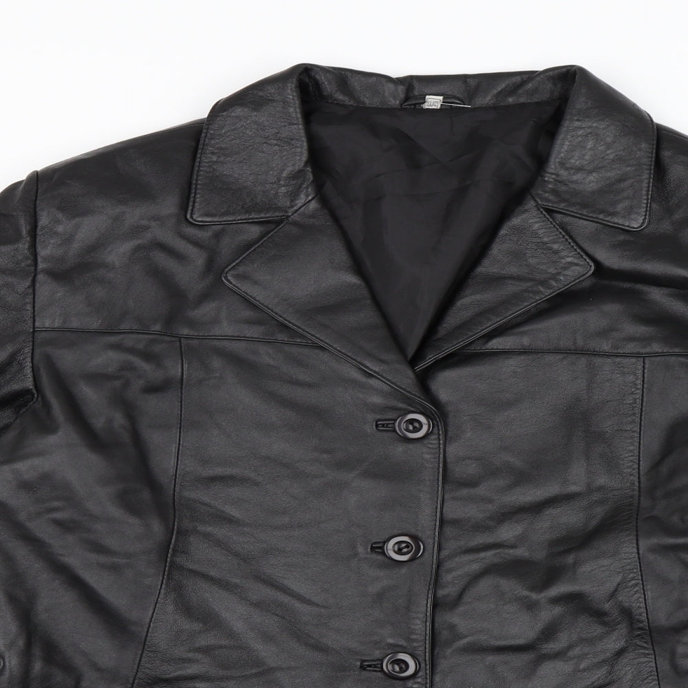 Preworn Womens Black   Jacket Blazer Size L