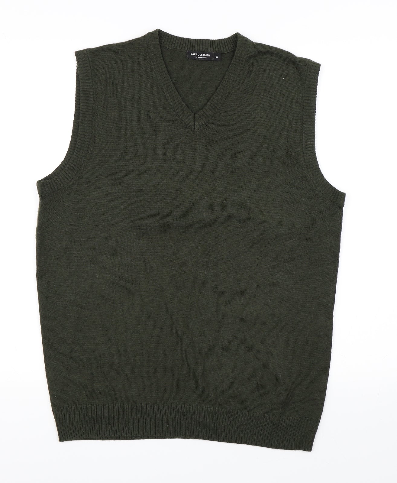 Capsule Mens Green   Pullover Jumper Size M