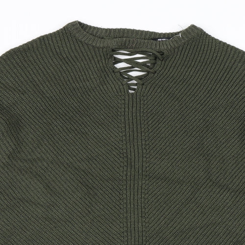 Select Womens Green   Pullover Jumper Size 8