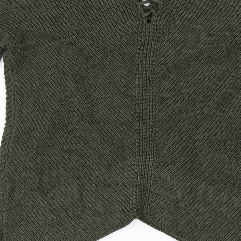 Select Womens Green   Pullover Jumper Size 8