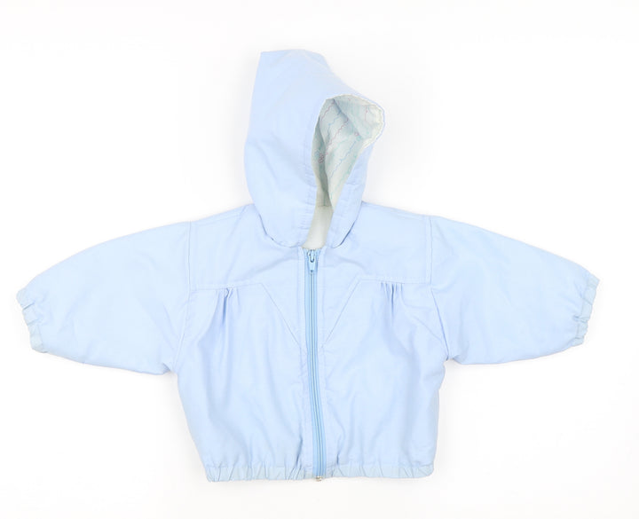 Preworn Baby Blue Jacket Coat Size 12 Months