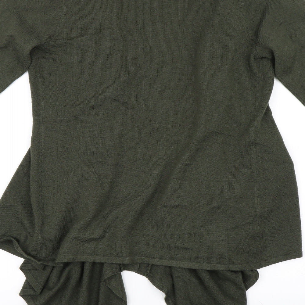 F&F Womens Green   Cardigan Jumper Size 14