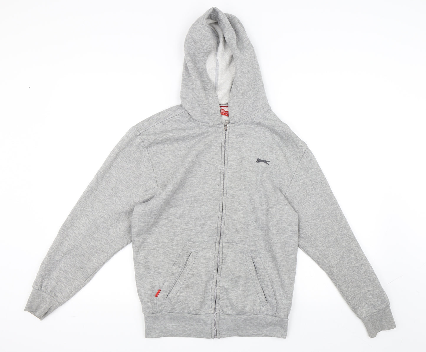 Slazenger Boys Grey   Full Zip Hoodie Size 13 Years