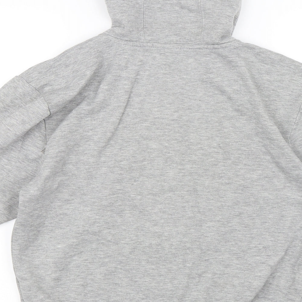 Slazenger Boys Grey   Full Zip Hoodie Size 13 Years