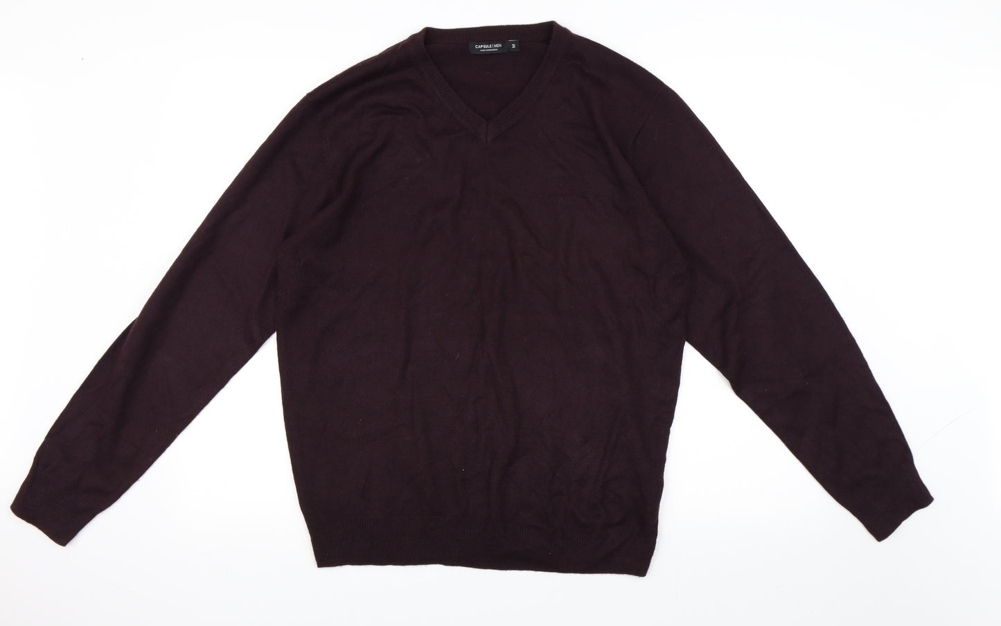 Capsule Mens Purple   Pullover Jumper Size M